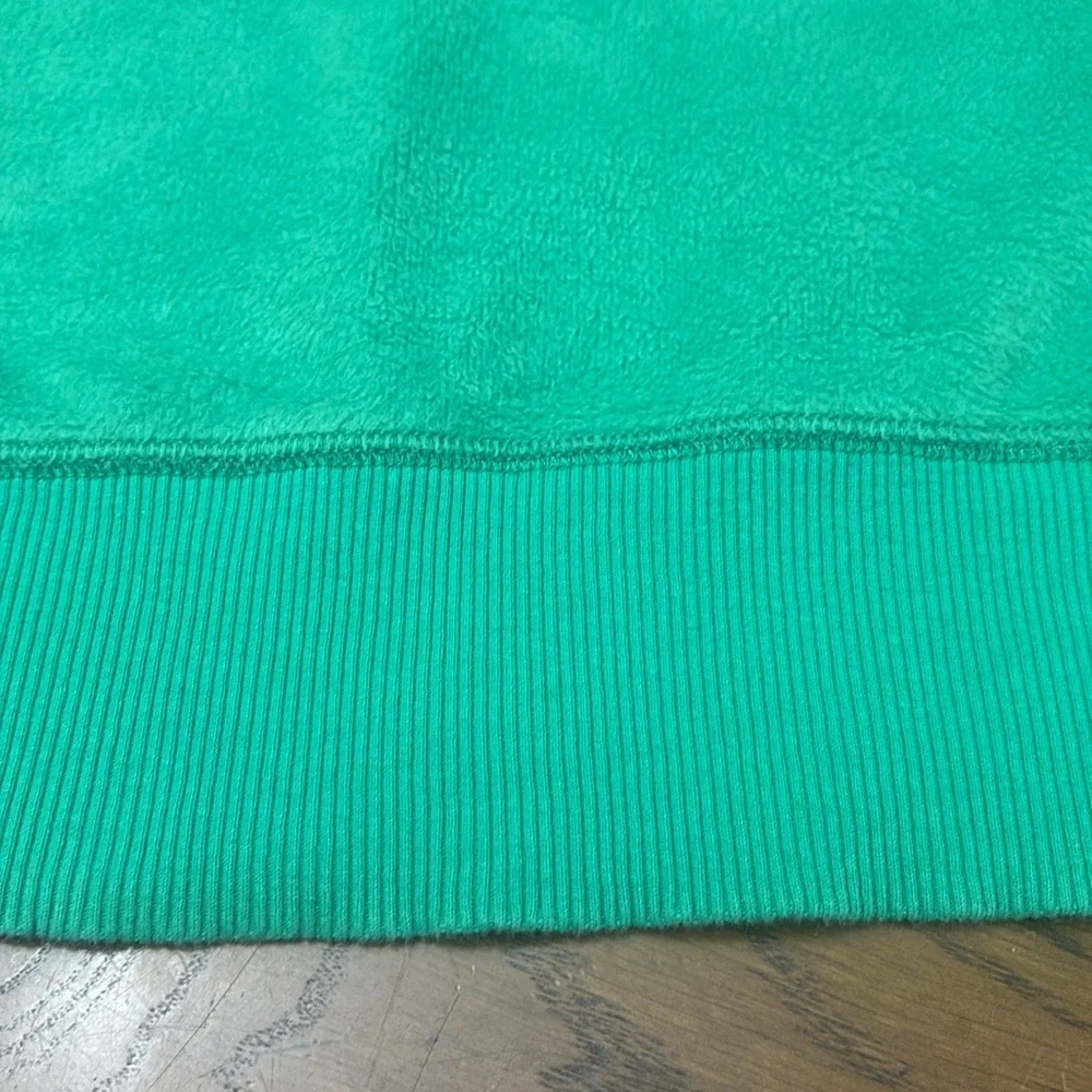 AERIE Fuzzy Green Sweater - Picture 6 of 10